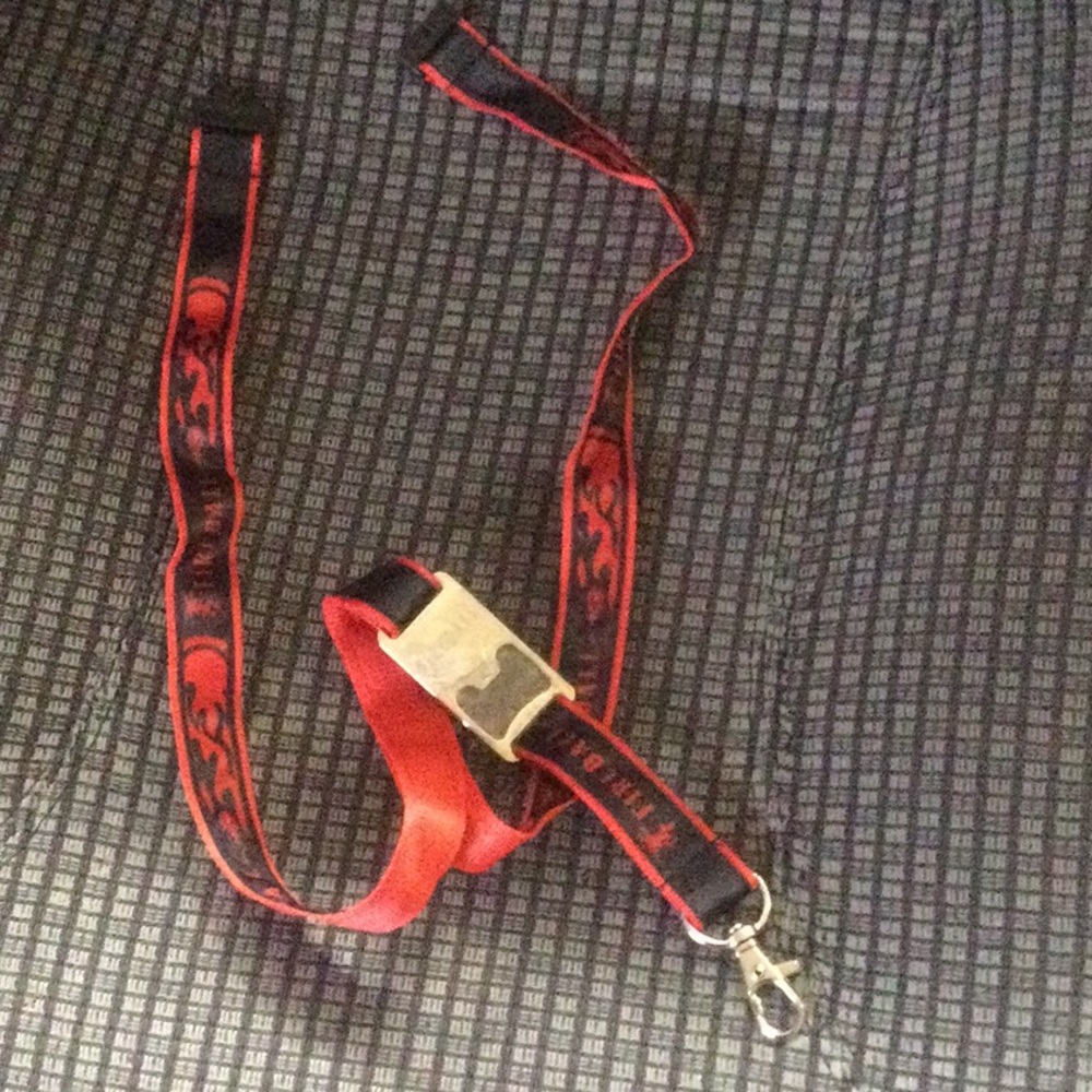 New Fireball KeyChine Necklace